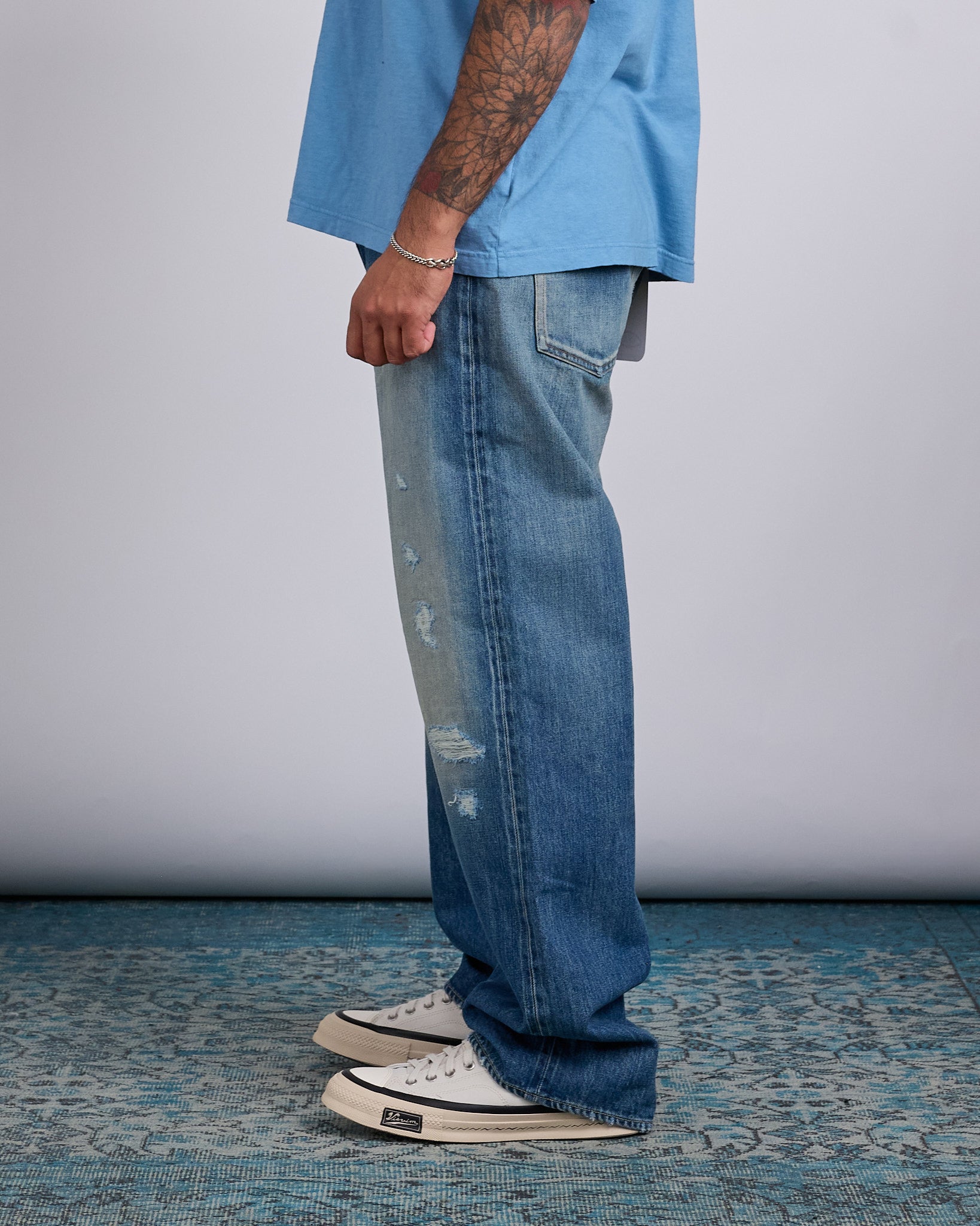 visvim Social Sculpture 01 Wide Jean DMGD-44 – LESS 17