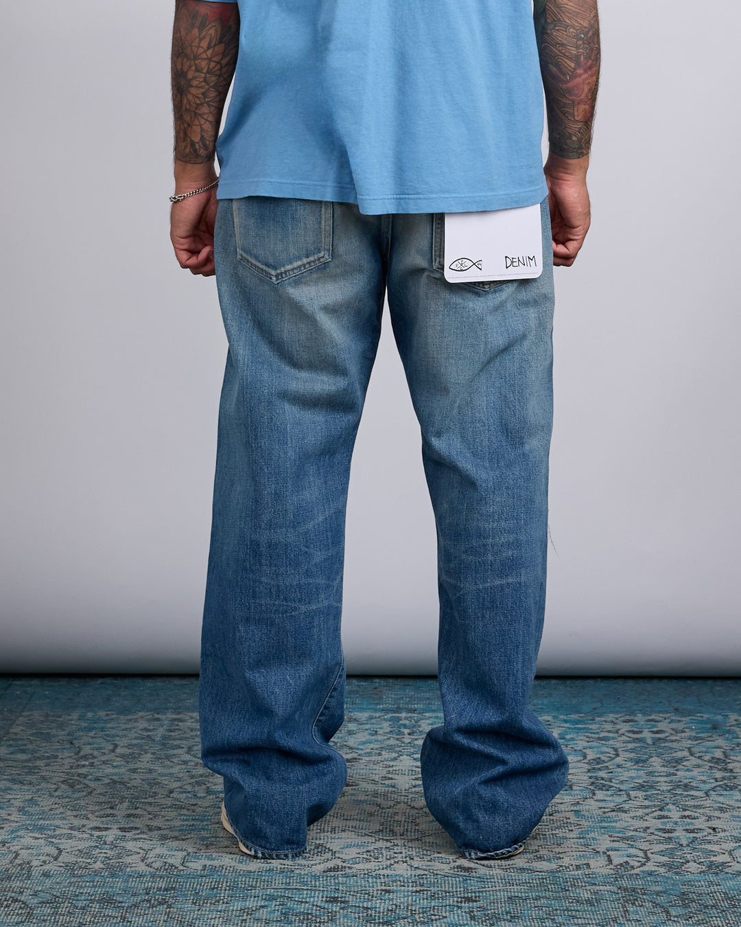 visvim Social Sculpture 01 Wide Jean DMGD-44