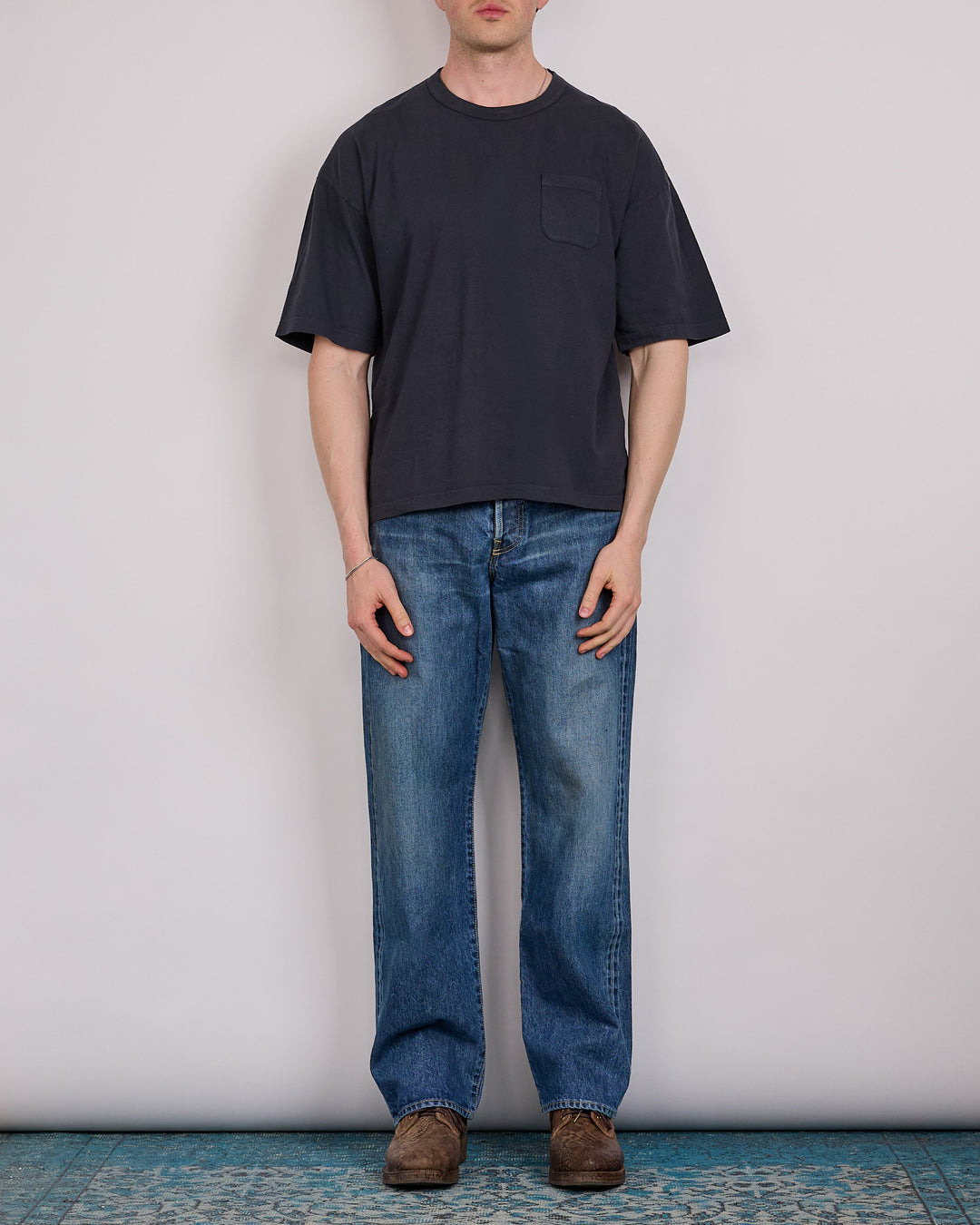 visvim Social Sculpture 01 Wide Jean DMGD-46