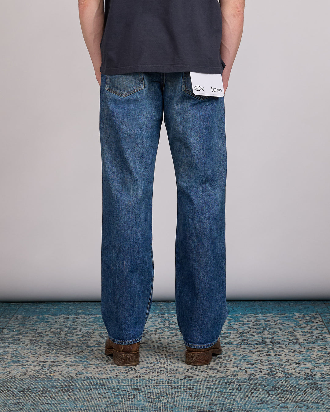 visvim Social Sculpture 01 Wide Jean DMGD-46
