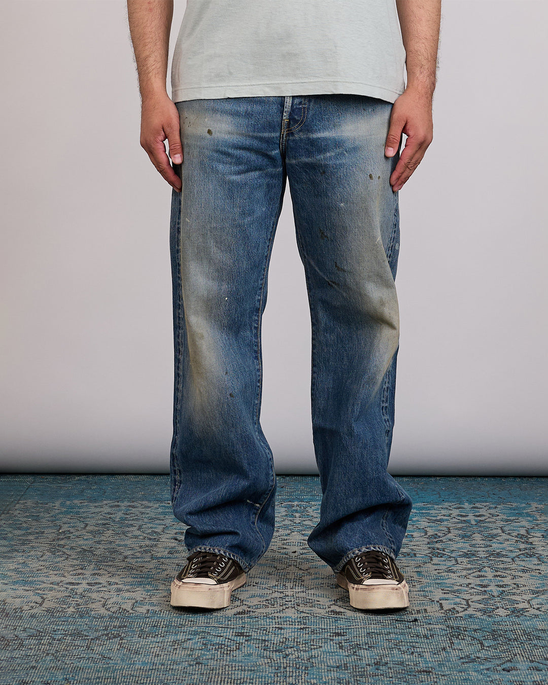 visvim Social Sculpture 01 Wide Jean DMGD-47