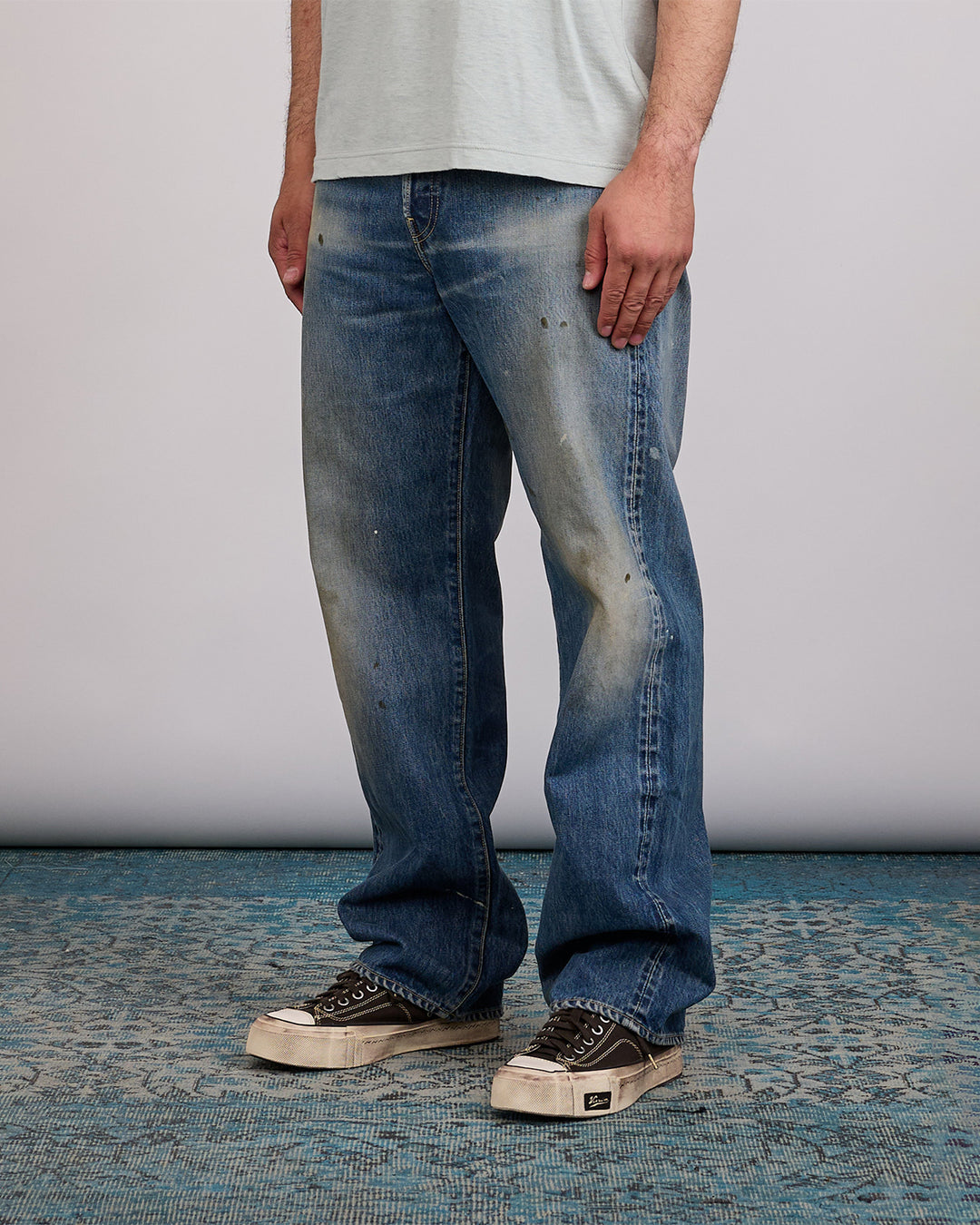 visvim Social Sculpture 01 Wide Jean DMGD-47