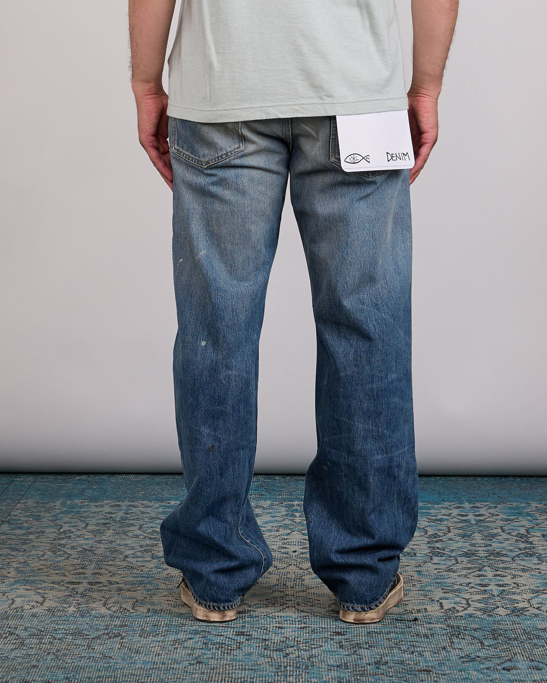 visvim Social Sculpture 01 Wide Jean DMGD-47