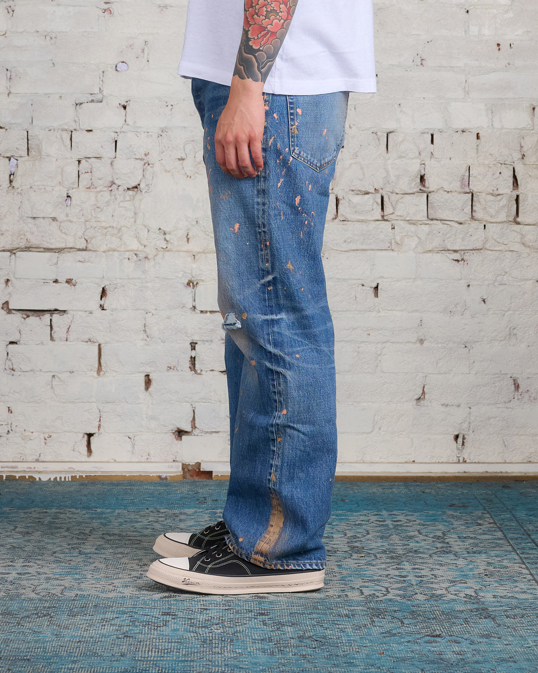 visvim Social Sculpture 01 Wide Jean Damaged-41