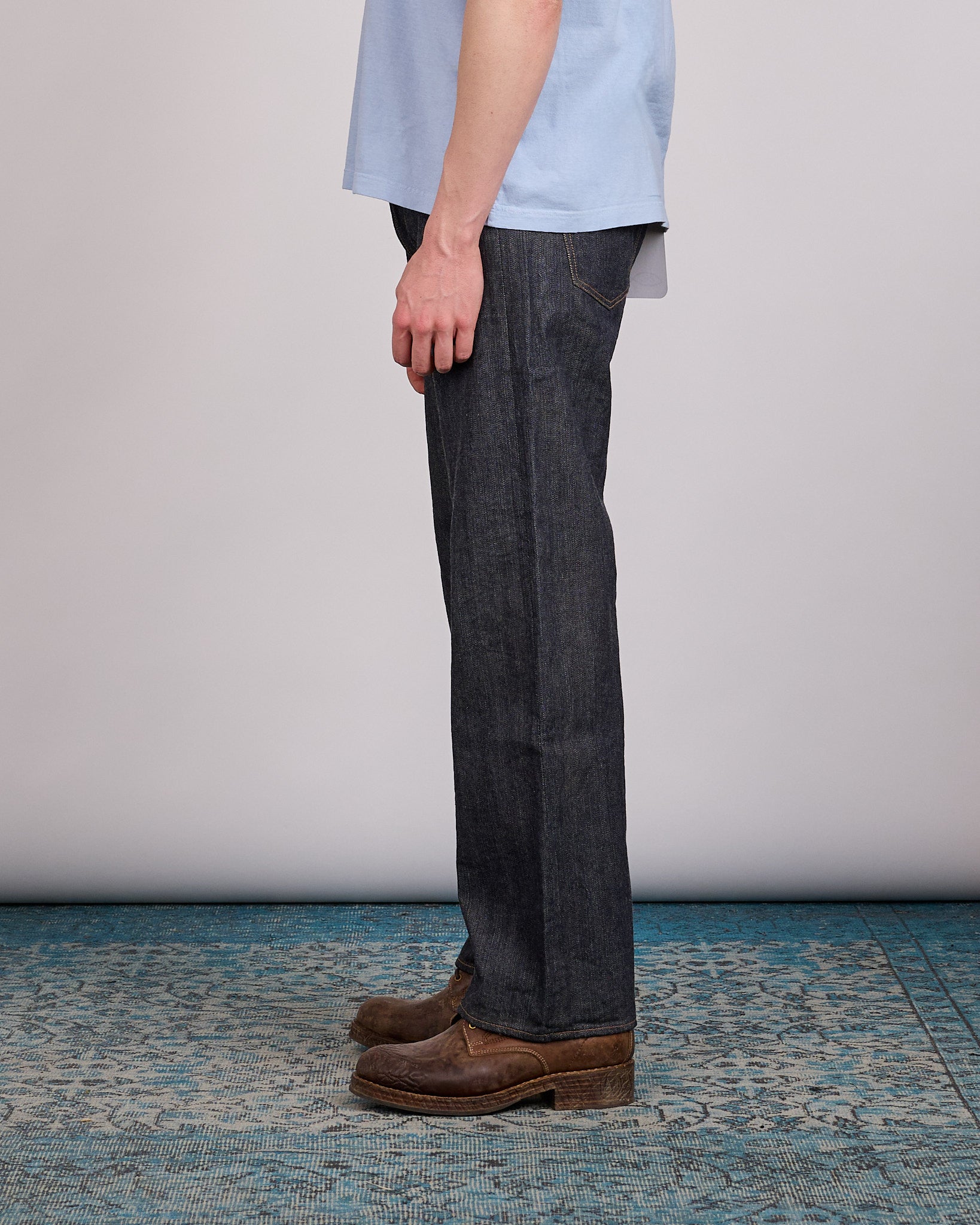 visvim Social Sculpture 01 Wide Jean Mud OD – LESS 17