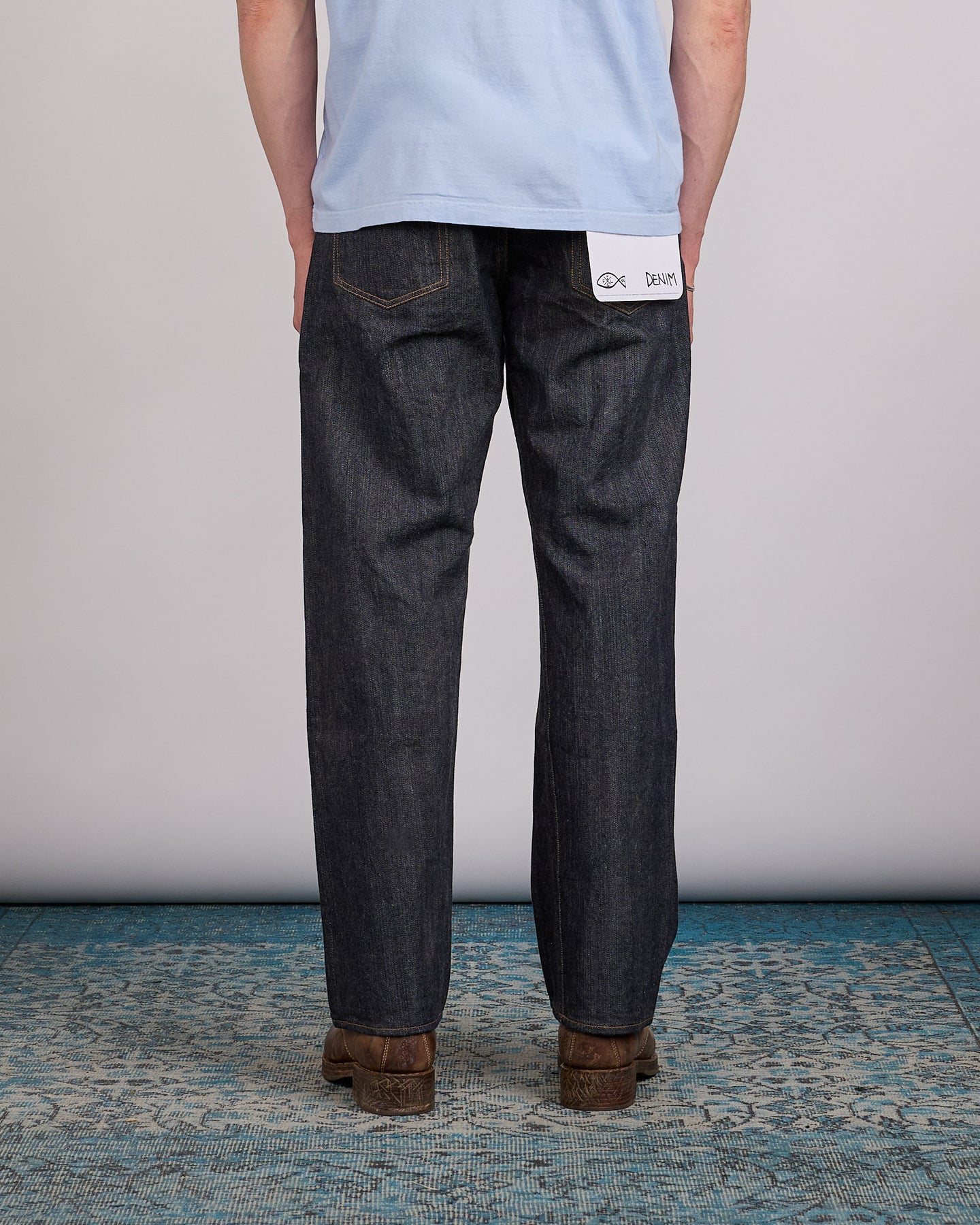 visvim Social Sculpture 01 Wide Jean Mud OD – LESS 17