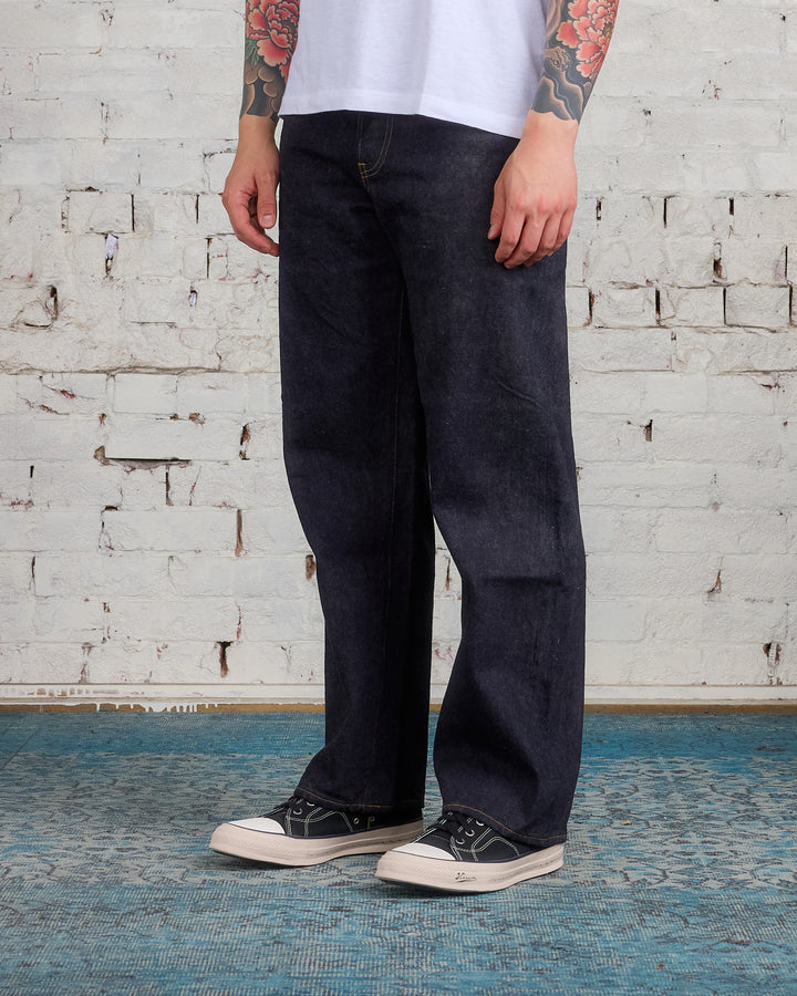 visvim Social Sculpture 01 Wide Jean Raw Mud OD