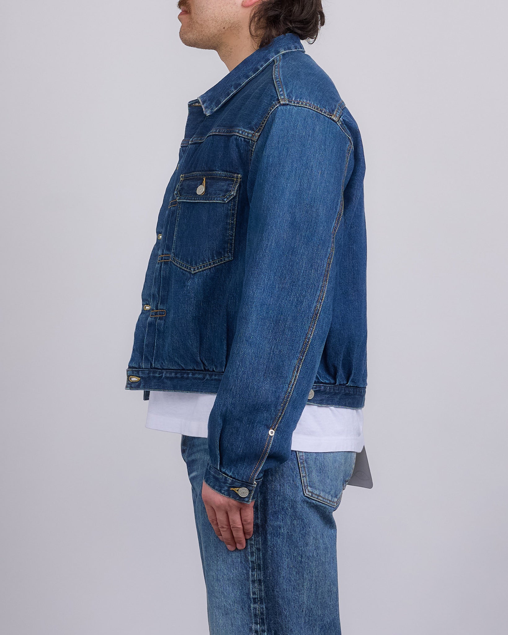 visvim Social Sculpture 101x Jacket DMGD (Check) Beige – LESS 17
