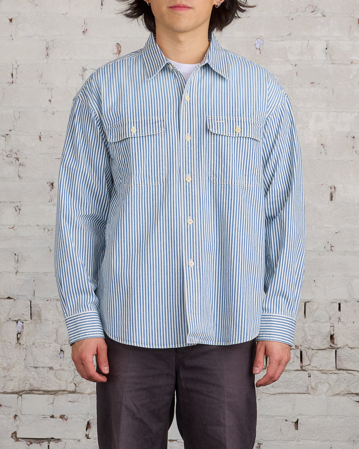 visvim Social Sculpture Langer Shirt Hickory DMGD