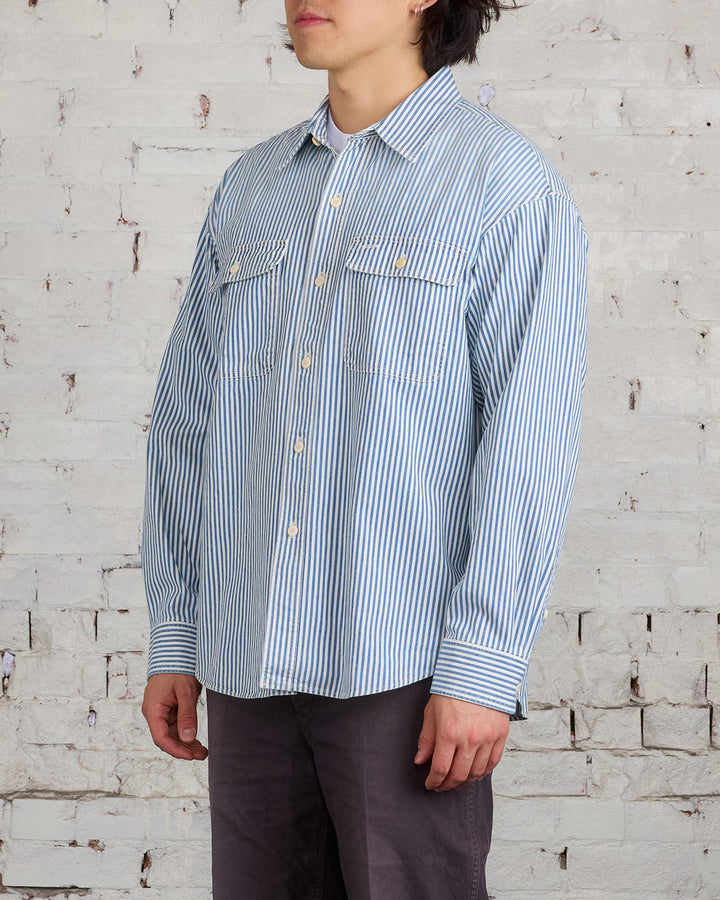 visvim Social Sculpture Langer Shirt Hickory DMGD