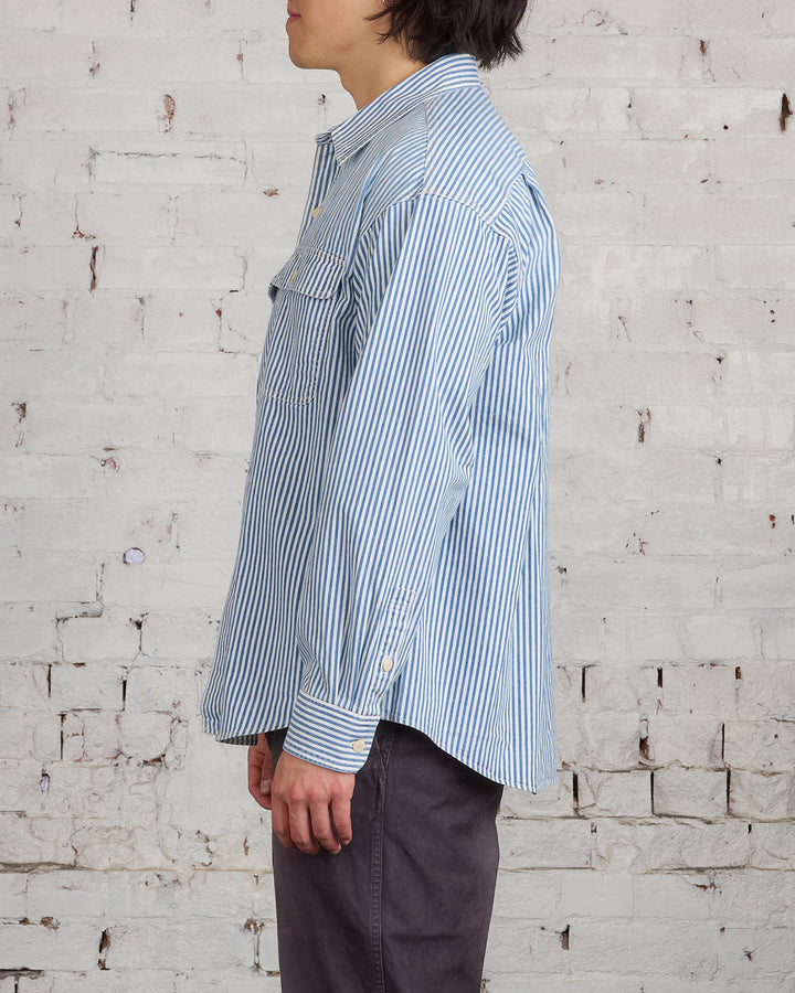 visvim Social Sculpture Langer Shirt Hickory DMGD