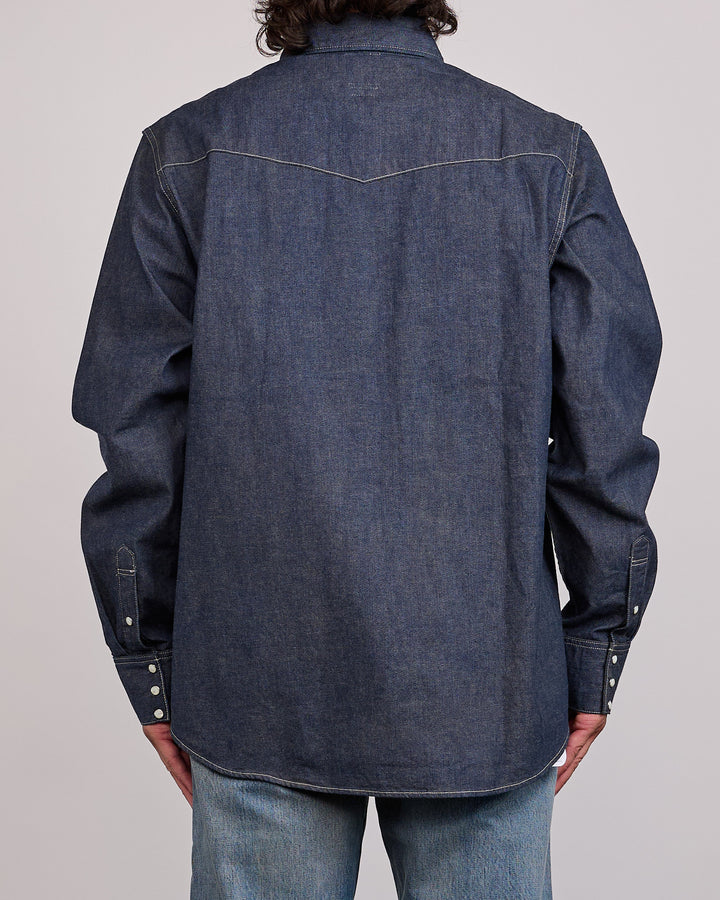 visvim Social Sculpture Snap Shirt Mud