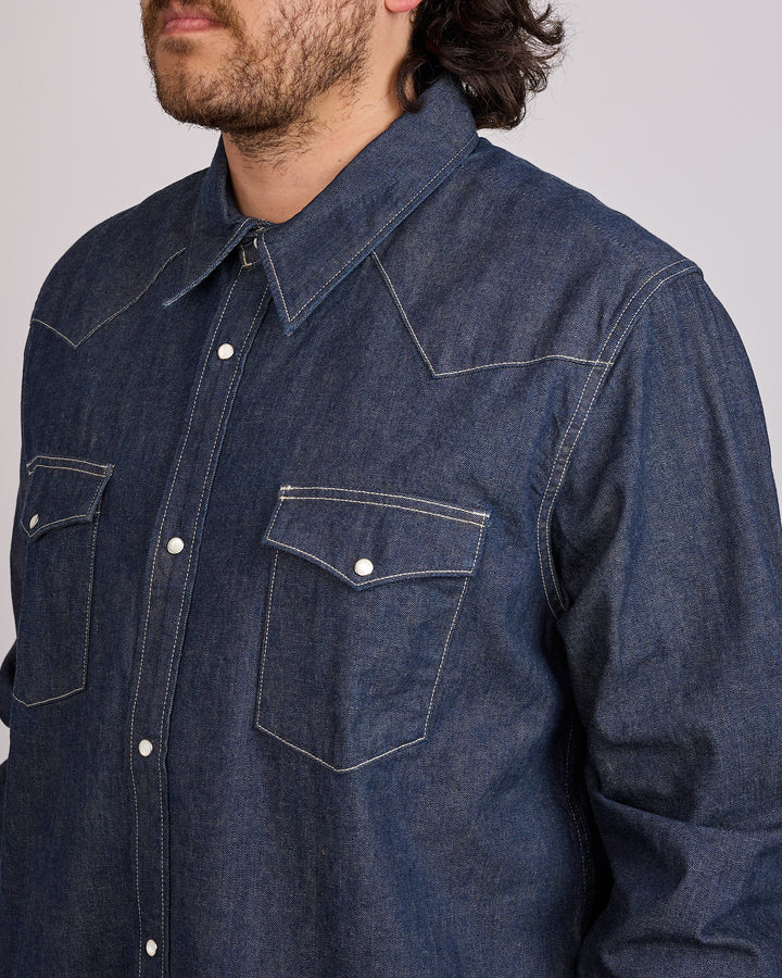 visvim Social Sculpture Snap Shirt Mud