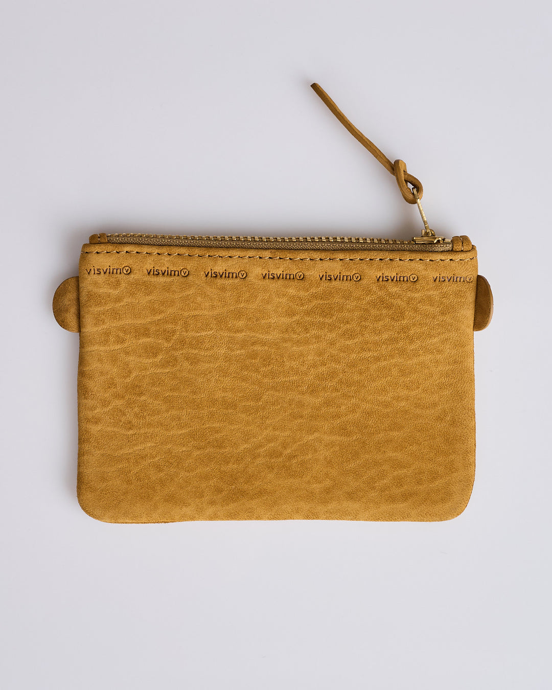 visvim Suede Essentials Case Mustard