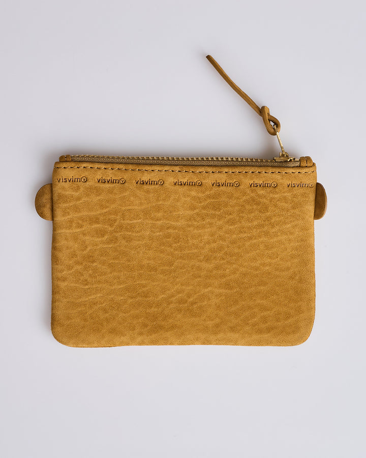 visvim Suede Essentials Case Mustard
