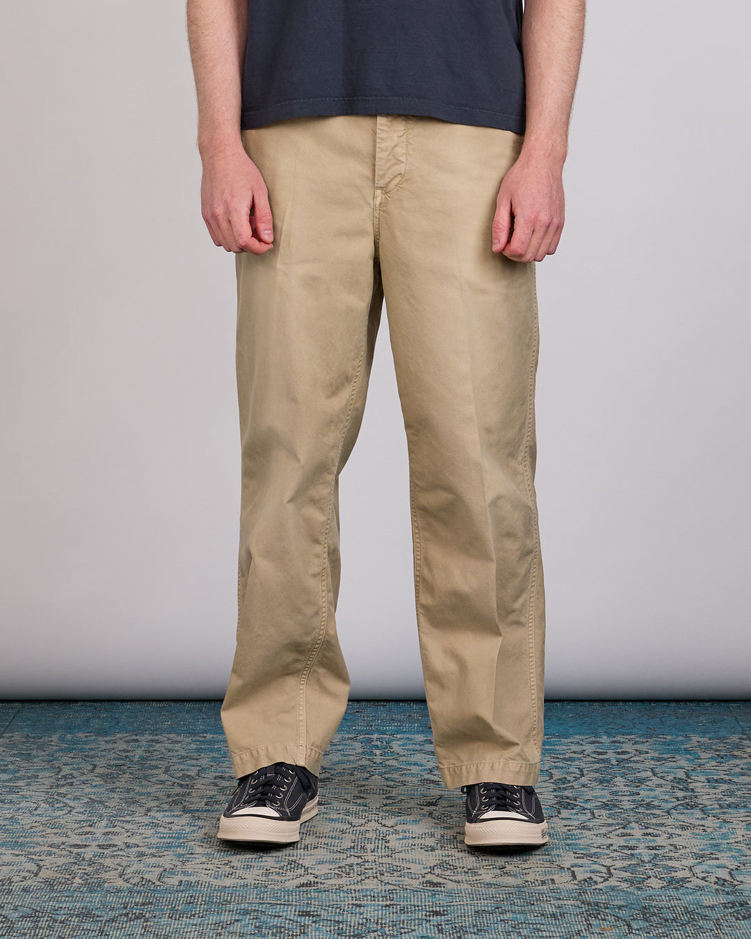 visvim Summer Spot Broader Chino Pant DMGD Beige