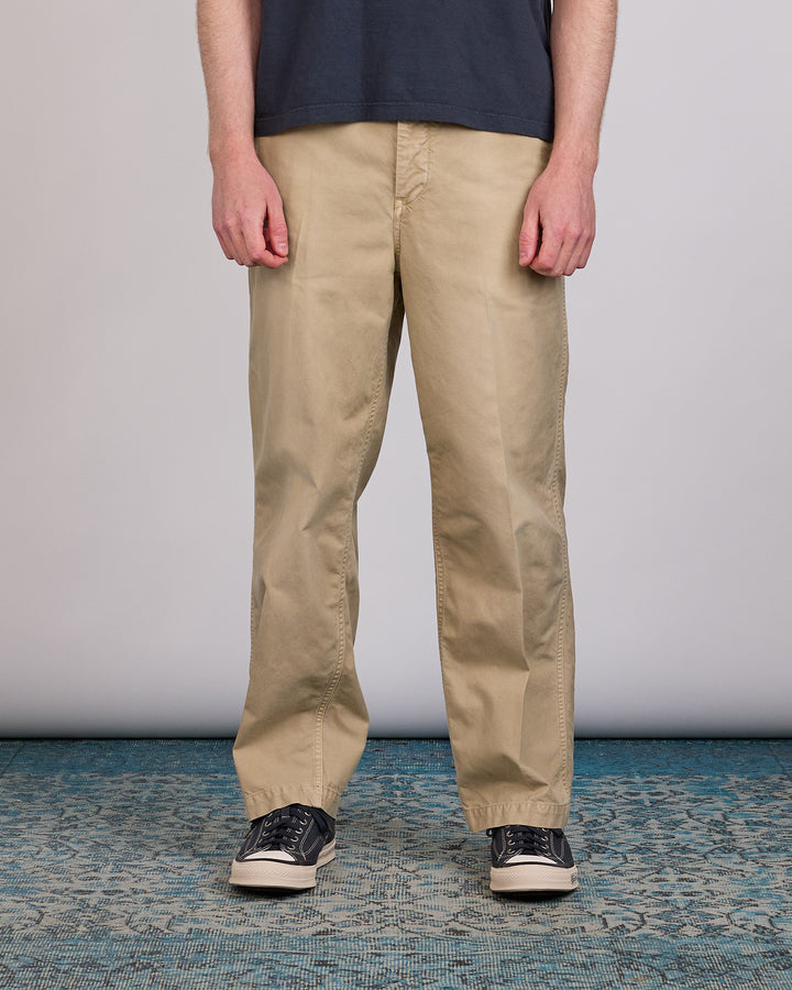 visvim Summer Spot Broader Chino Pant DMGD Beige