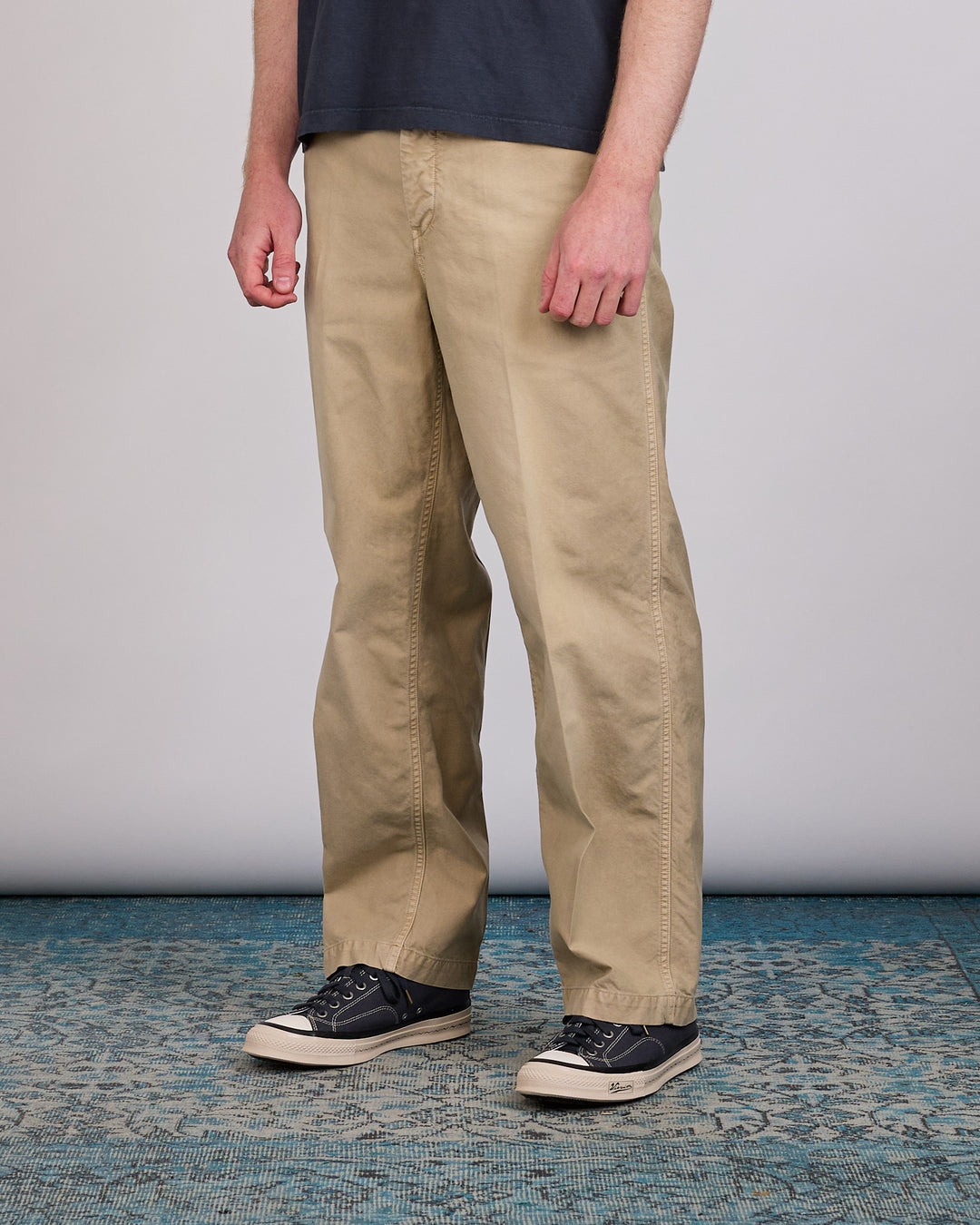 visvim Summer Spot Broader Chino Pant DMGD Beige