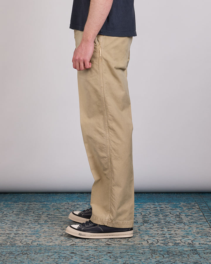 visvim Summer Spot Broader Chino Pant DMGD Beige
