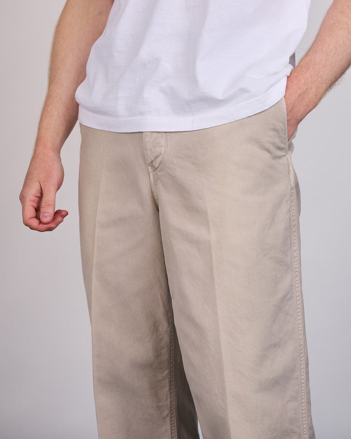 visvim Summer Spot Broader Chino Pant DMGD Grey