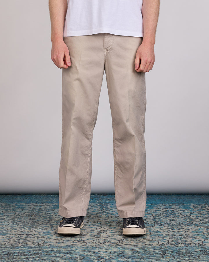 visvim Summer Spot Broader Chino Pant DMGD Grey