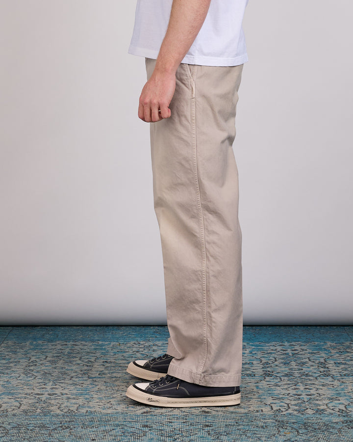 visvim Summer Spot Broader Chino Pant DMGD Grey
