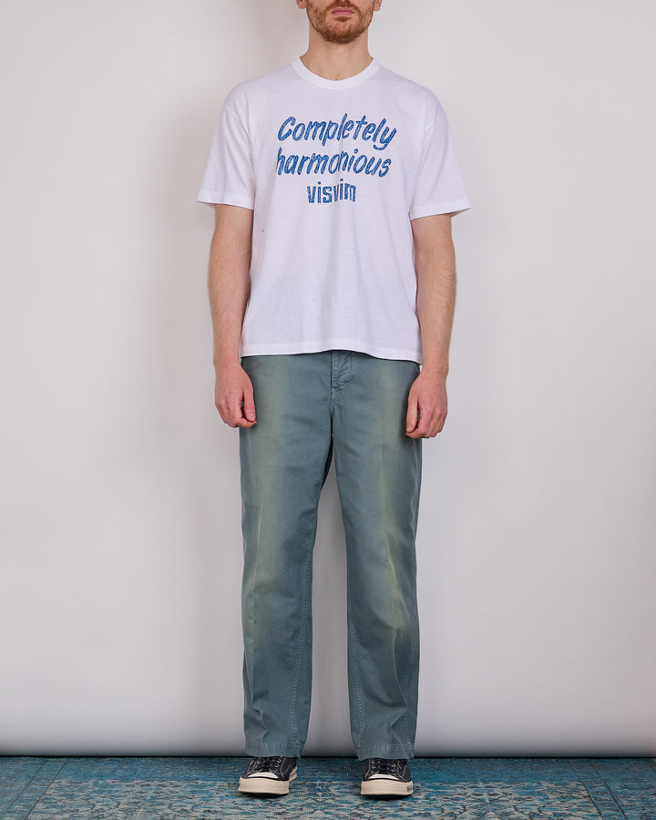 visvim Summer Spot Broader Chino Pant DMGD Lt.Green