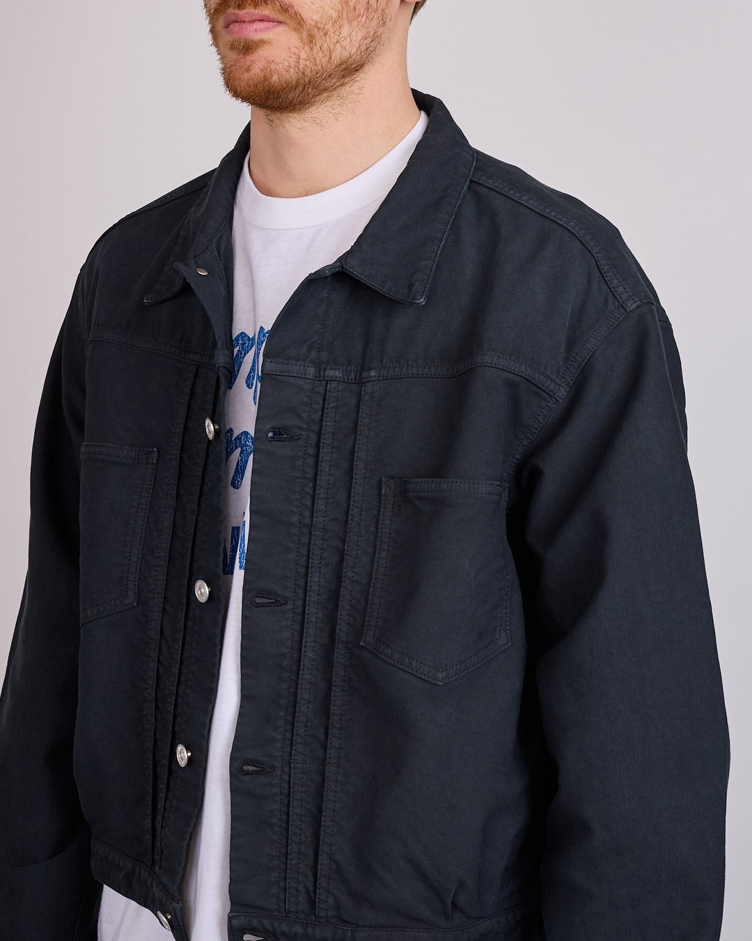 visvim Summer Spot Chore Jacket G.Cords Black