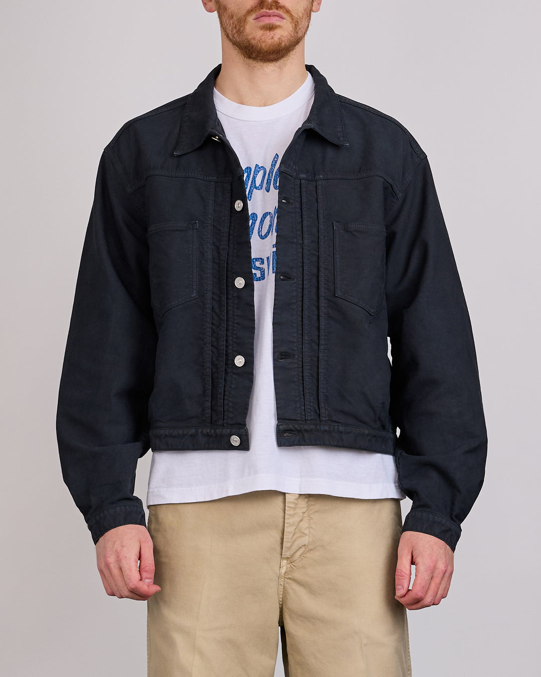 visvim Summer Spot Chore Jacket G.Cords Black