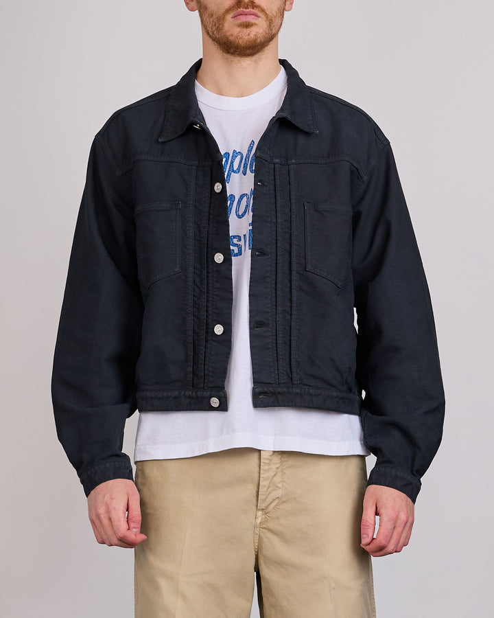 visvim Summer Spot Chore Jacket G.Cords Black