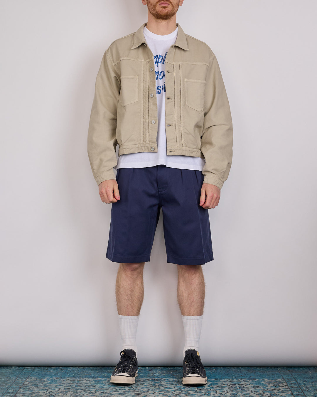 visvim Summer Spot Chore Jacket G.Cords Ivory