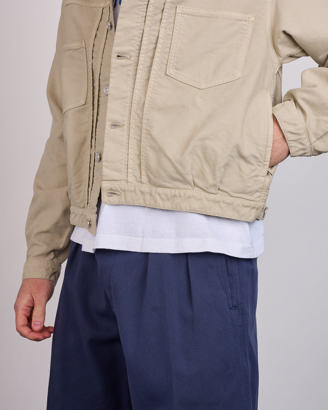 visvim Summer Spot Chore Jacket G.Cords Ivory