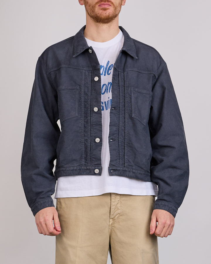 visvim Summer Spot Chore Jacket G.Cords Navy