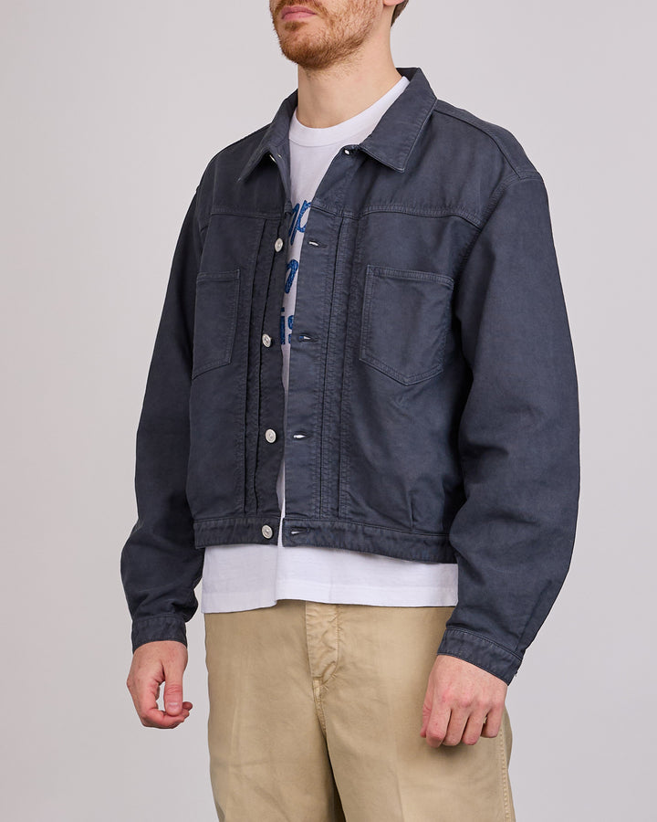 visvim Summer Spot Chore Jacket G.Cords Navy