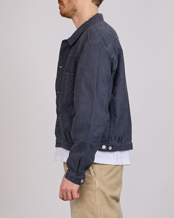 visvim Summer Spot Chore Jacket G.Cords Navy