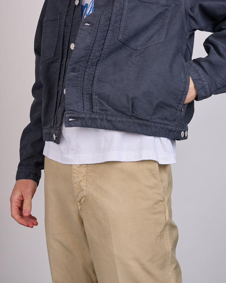 visvim Summer Spot Chore Jacket G.Cords Navy
