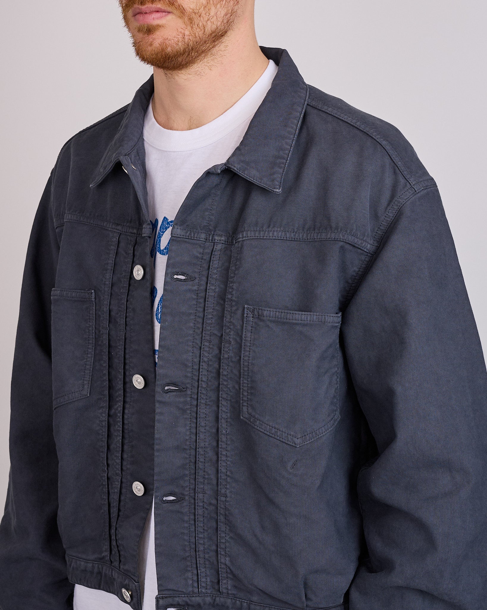 visvim Summer Spot Chore Jacket G.Cords Navy – LESS 17