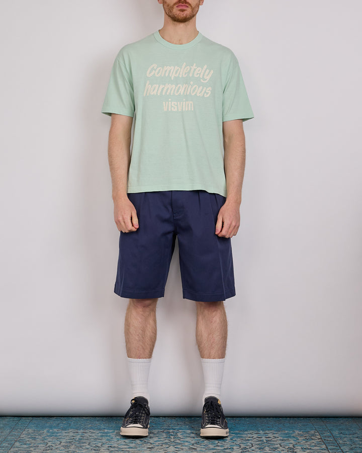 visvim Summer Spot Jumbo T-Shirt DMGD Lt.Green