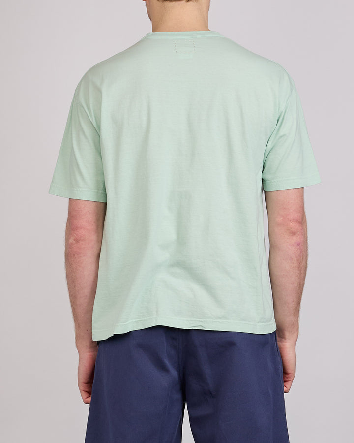 visvim Summer Spot Jumbo T-Shirt DMGD Lt.Green