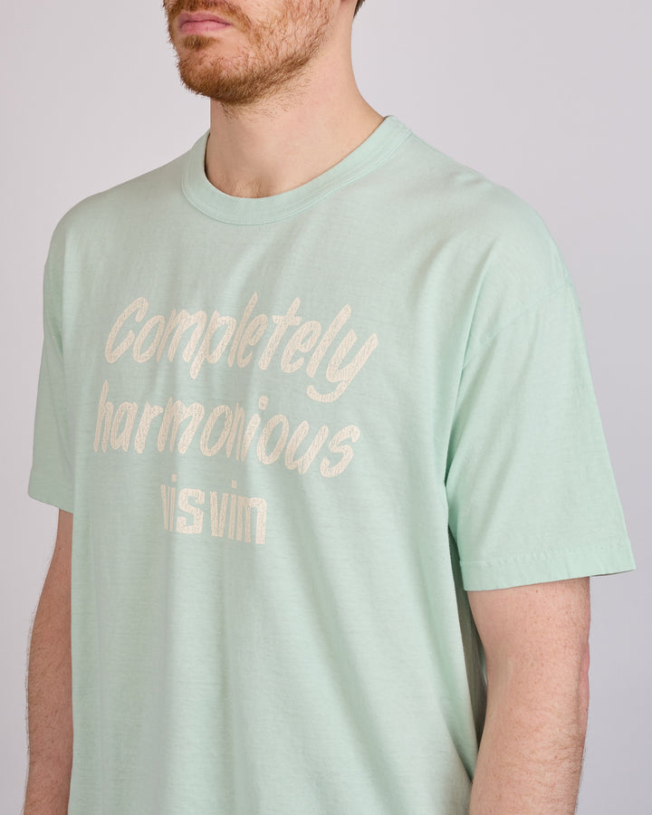 visvim Summer Spot Jumbo T-Shirt DMGD Lt.Green