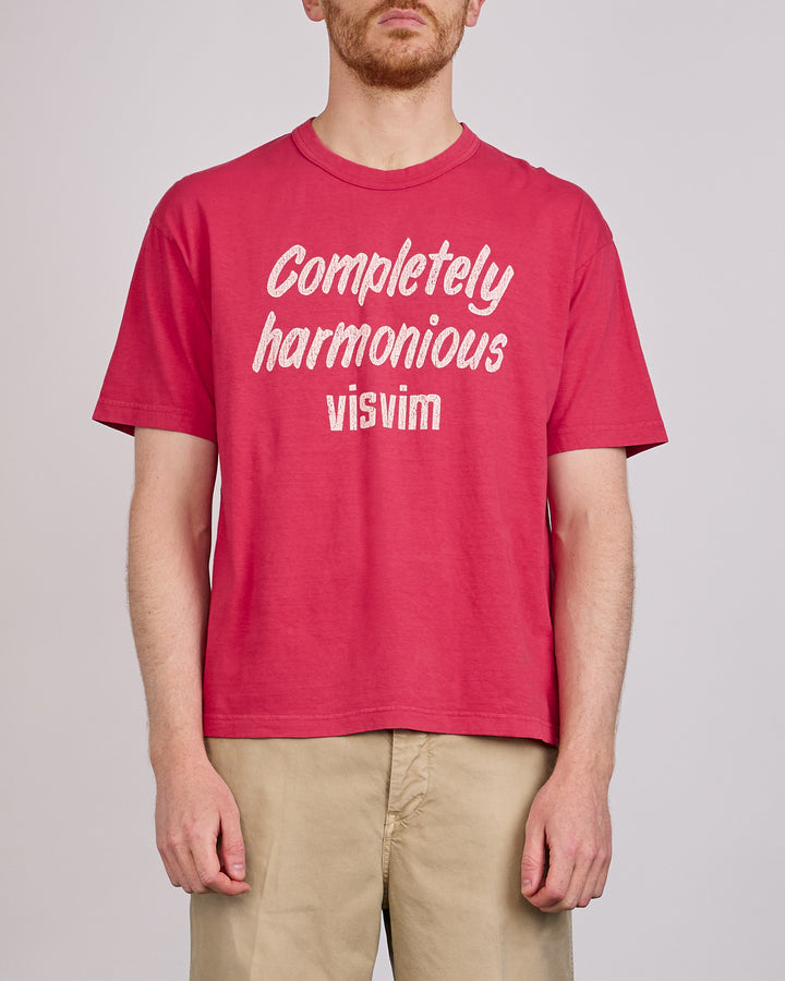 visvim Summer Spot Jumbo T-Shirt DMGD Red