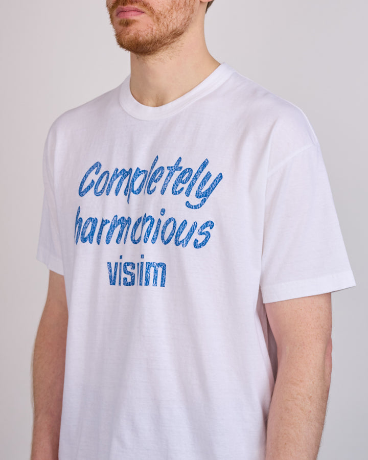 visvim Summer Spot Jumbo T-Shirt DMGD White