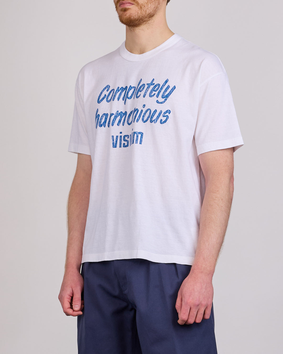 visvim Summer Spot Jumbo T-Shirt DMGD White