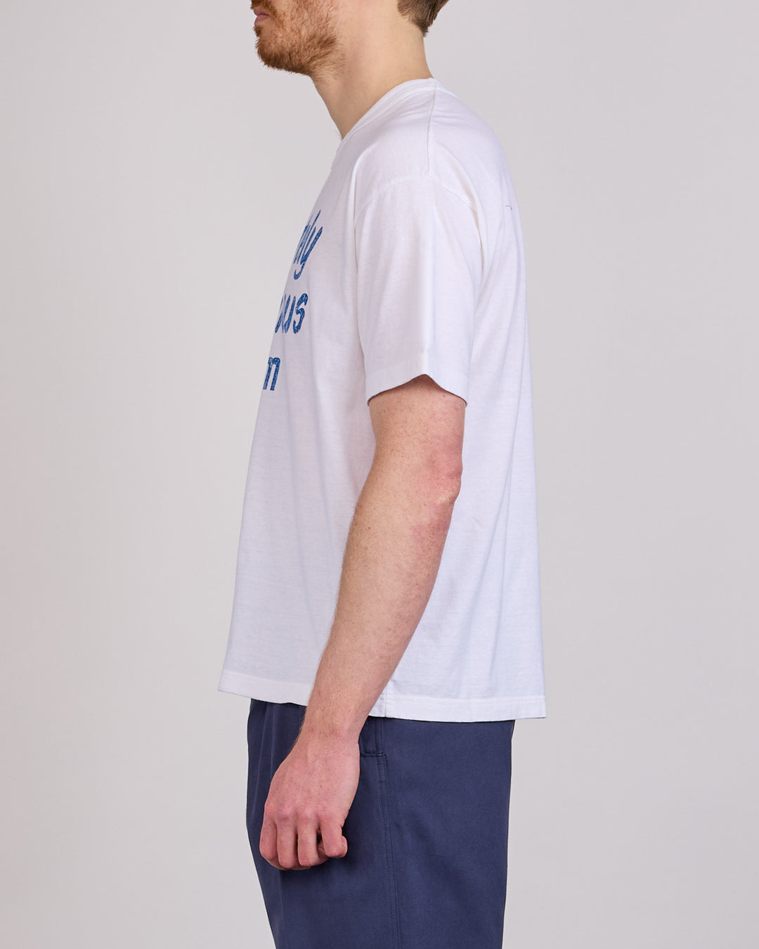visvim Summer Spot Jumbo T-Shirt DMGD White