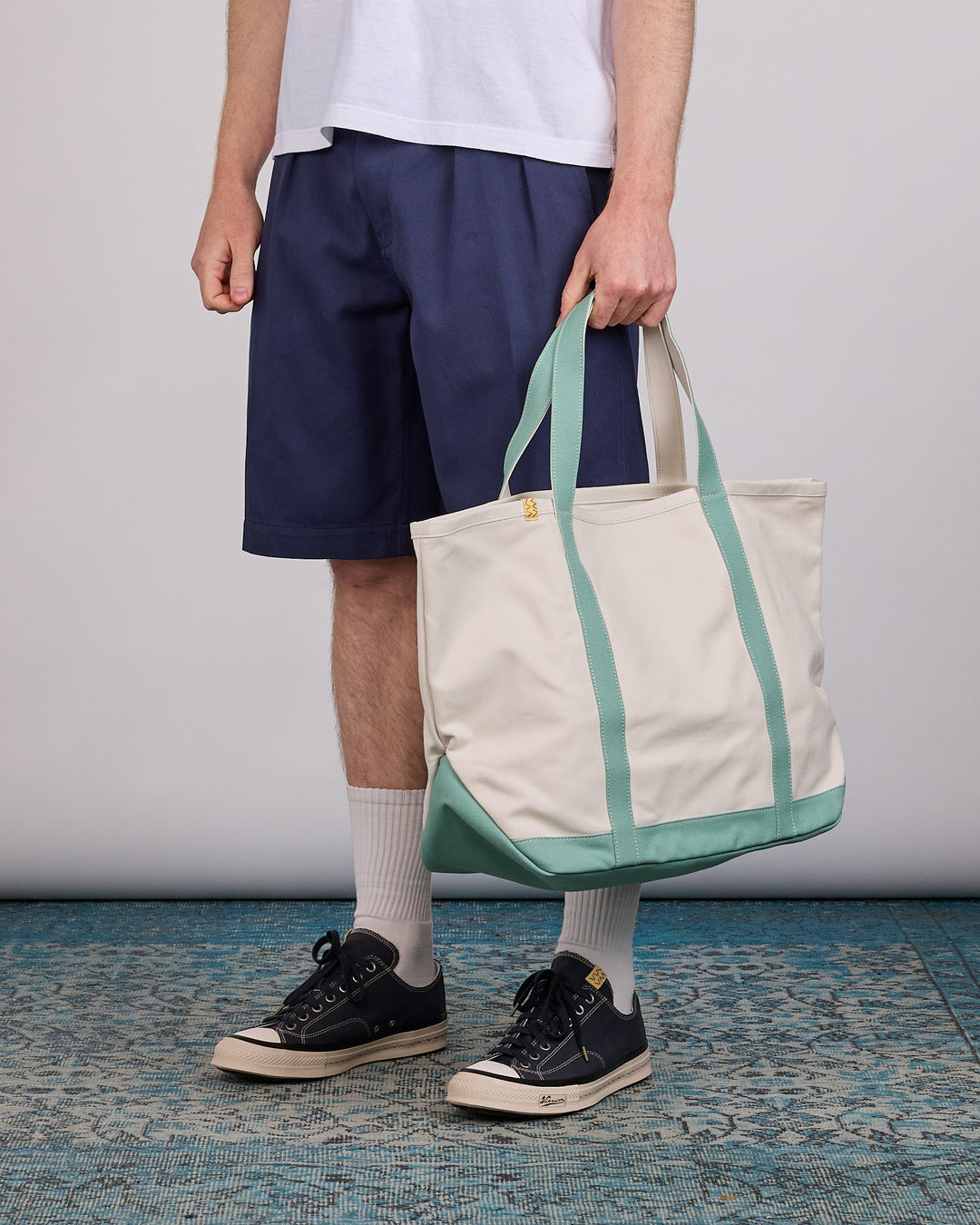 visvim Summer Spot Juneau Tote Bag (M) Lt.Green