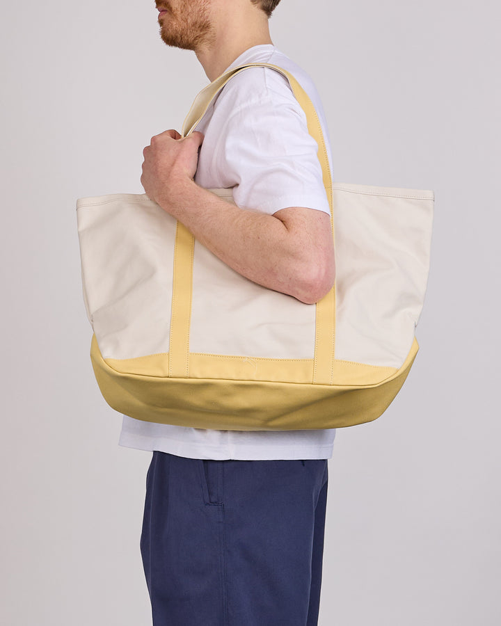 visvim Summer Spot Juneau Tote Bag (M) Yellow