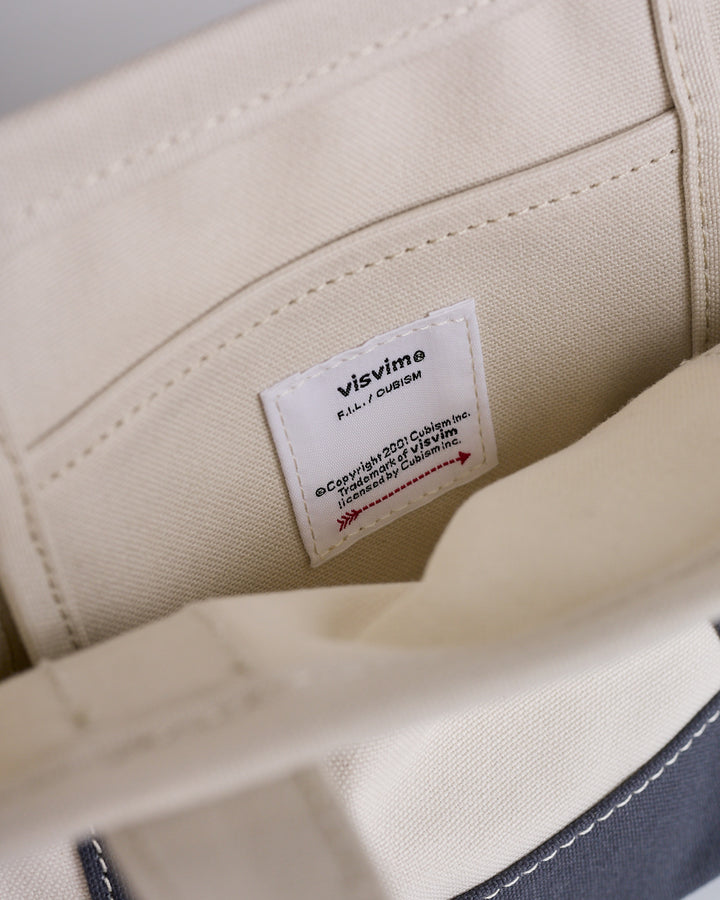 visvim Summer Spot Juneau Tote Bag (S) Navy