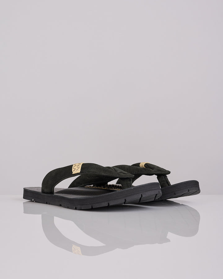visvim Summer Spot Lama Sandal Folk Black