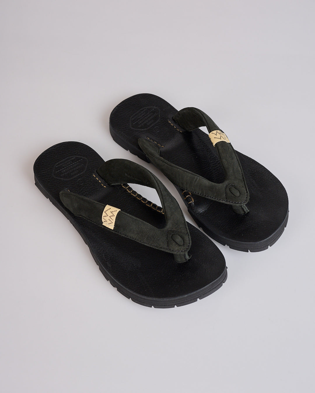 visvim Summer Spot Lama Sandal Folk Black