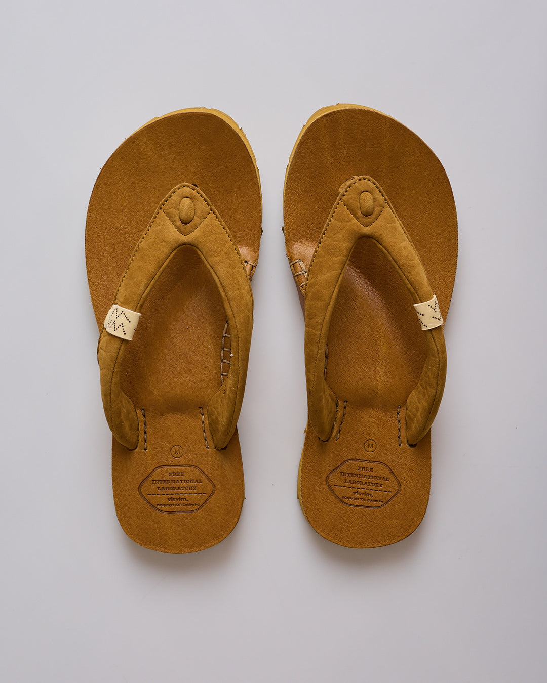 visvim Summer Spot Lama Sandal Folk Camel